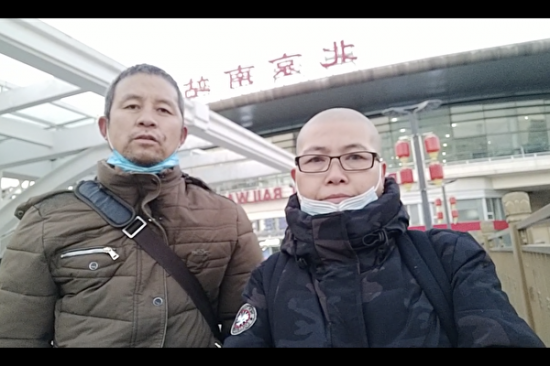 河南邢望力進京上訪 天津張蘭英剃髮鳴冤