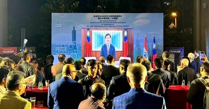台湾驻孟买办事处揭牌开馆,北京要求印度审慎处理涉台问题
