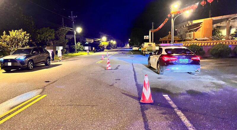 花蓮男子騎車倒卧道路 遭路過車輛輾斃