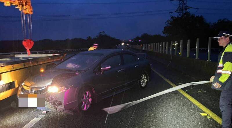 颱風夜行車釀悲劇!36歲男國道3號開車自撞傷重不治