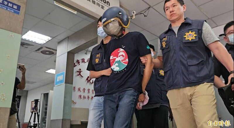 還在演！ 土城殺妻男警局吃好睡好 看到媒體又假裝啜泣