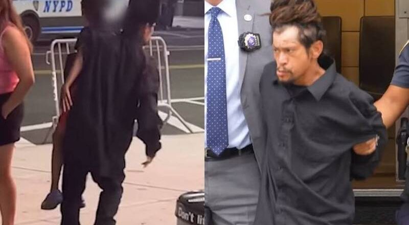 紐約街頭擄走6歲童!黑衣男見追擊 竟丟包將孩子砸地畫面曝