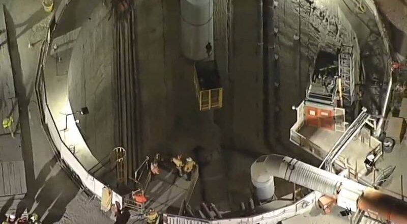 美國洛杉磯隧道坍塌逾30工人遭活埋 搶救畫面曝光