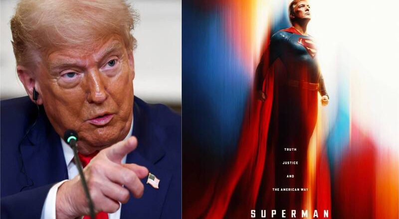 白宮發川普超人梗圖評價兩極 網：官方帳號變農場頁面