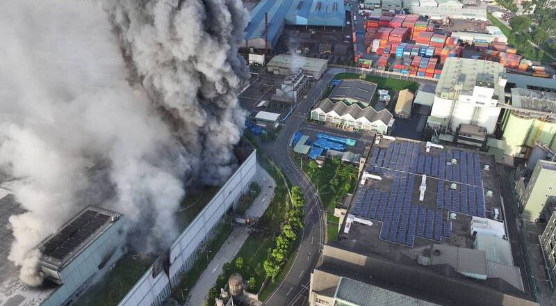 三元電池廠大火氫氟酸外泄 學者：又稱化骨水 接觸後有癥狀速就醫