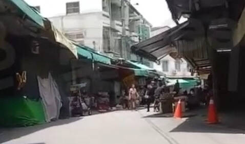 嘉縣中埔後庄市場男子持刀砍傷人 遭現行犯逮捕