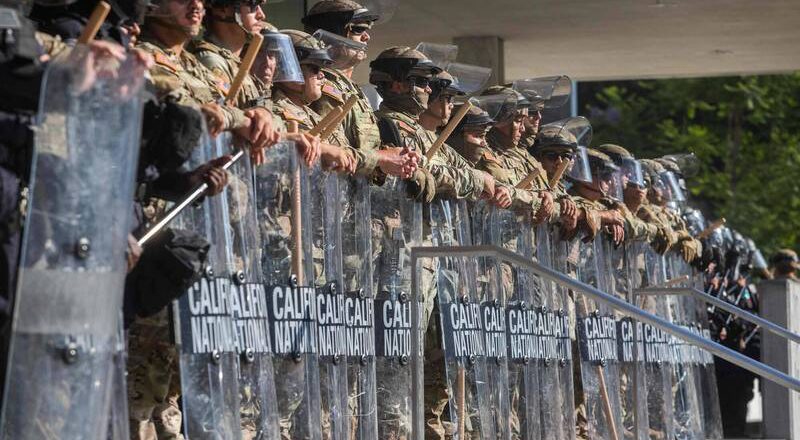 原因不明! 五角大廈宣布撤回半數洛杉磯國民兵