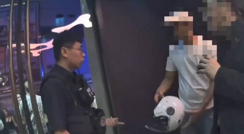 偷警用安全帽还去夜店狂欢 法籍男落网辩喝多觉得好玩