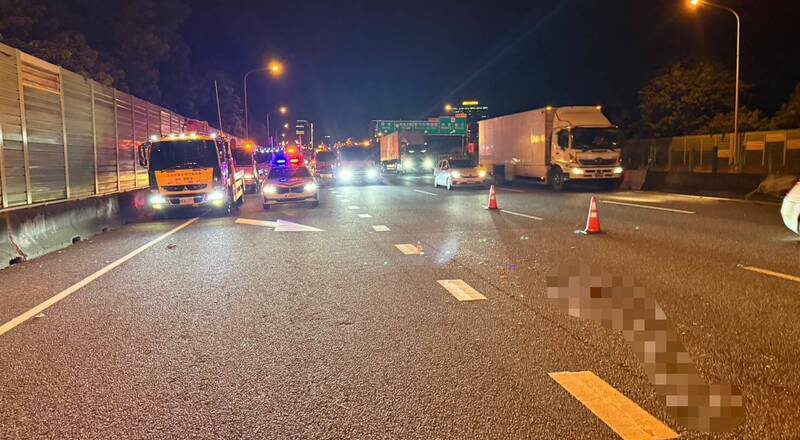 男新竹国道摔出车遭辗毙 台中监理所主管:他工作正常