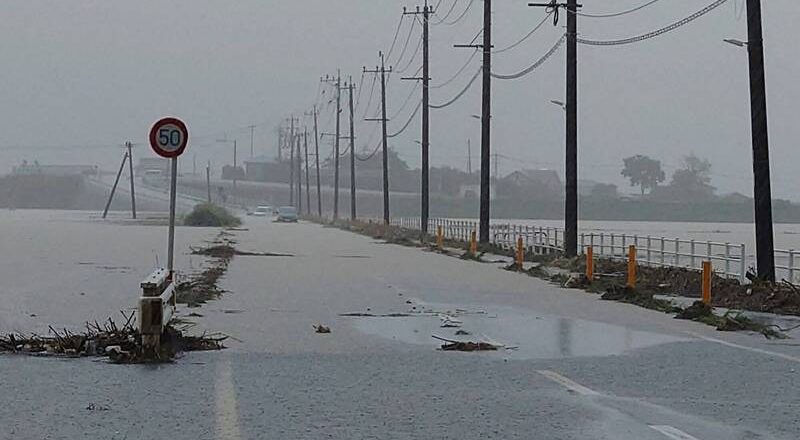 日本熊本遭遇破纪录暴雨！九州多处也面临灾害