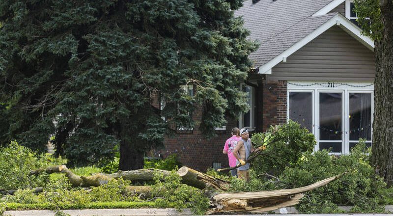 美國內布拉斯加州風暴致1死1傷 數百囚犯也受影響