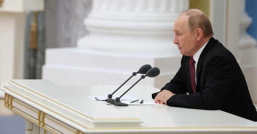 傳普亭要求烏撤出東部兩州 願凍結其餘前線當交換