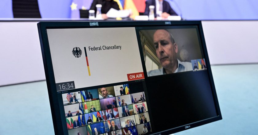 美俄峰會前 烏歐領袖與川普線上會談盼尊重基輔利益