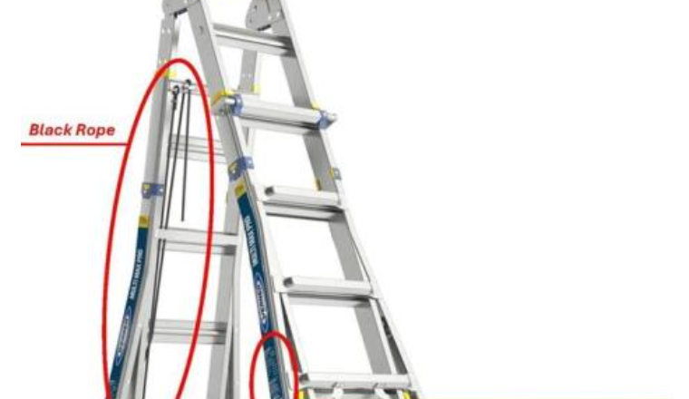 中國制梯子釀14起摔傷 美宣布召回12萬架