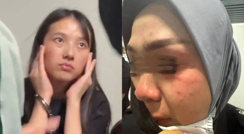 扯!中國女大鬧馬來西亞機場 「拉頭撞柱」痛毆女移民官