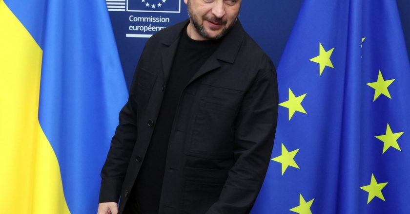 澤倫斯基赴美前晤歐盟領袖 稱安全保障可參考北約模式