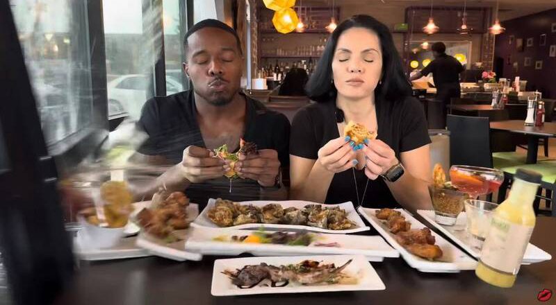 驚悚畫面曝光！美網紅吃播到一半遭休旅車撞 玻璃碎裂噴飛