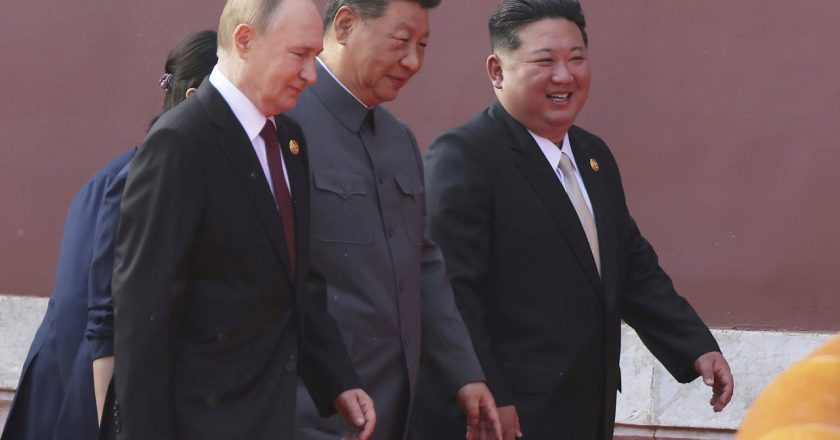 中俄出席北韩建党80周年阅兵 学者:3方联盟具象化