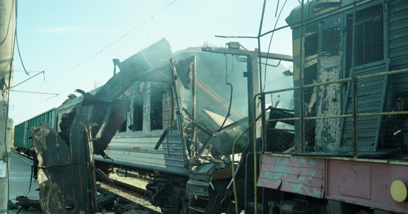 澤倫斯基:俄軍無人機空襲烏克蘭火車站 至少30傷