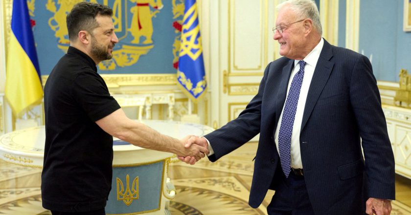 美烏克蘭特使凱洛格傳明年1月離任 烏克蘭失去重要支持者