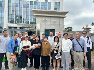 “锡安109教案”家属们和人权律师们针对锡安109教案，北海警察在逮捕过程中的多处违法威胁恐吓行为投诉控告