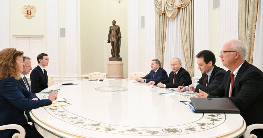 美特使会普亭谈俄乌终战 川普女婿库许纳同行