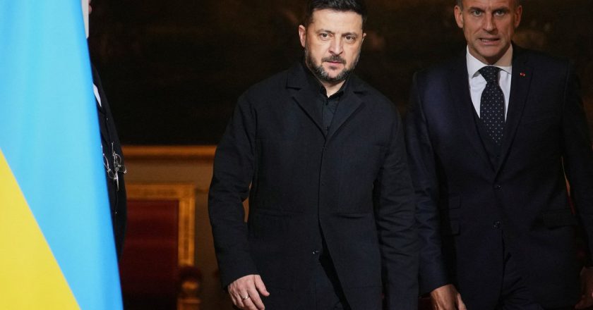 马克宏据报示警泽伦斯基 「美恐在领土问题背叛乌克兰」