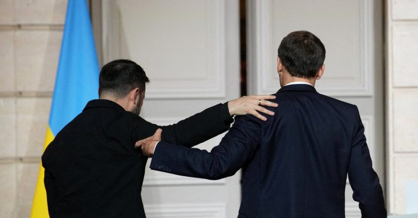 马克宏将赴伦敦会泽伦斯基 商讨乌克兰局势及谈判