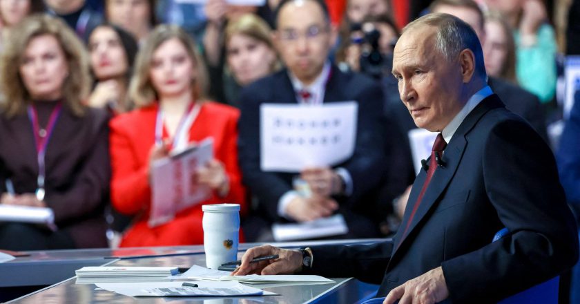 普亭指西方若尊重將不再開戰 稱澤倫斯基「有才華藝術家」